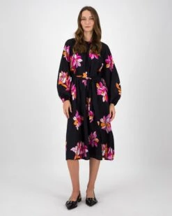Zoya Button-Through Dress