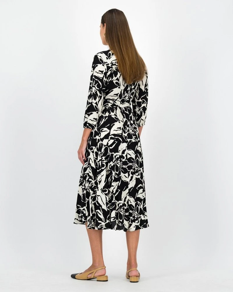 Alaia Printed Wrap Dress 4 Alaia Printed Wrap Dress - Image 2