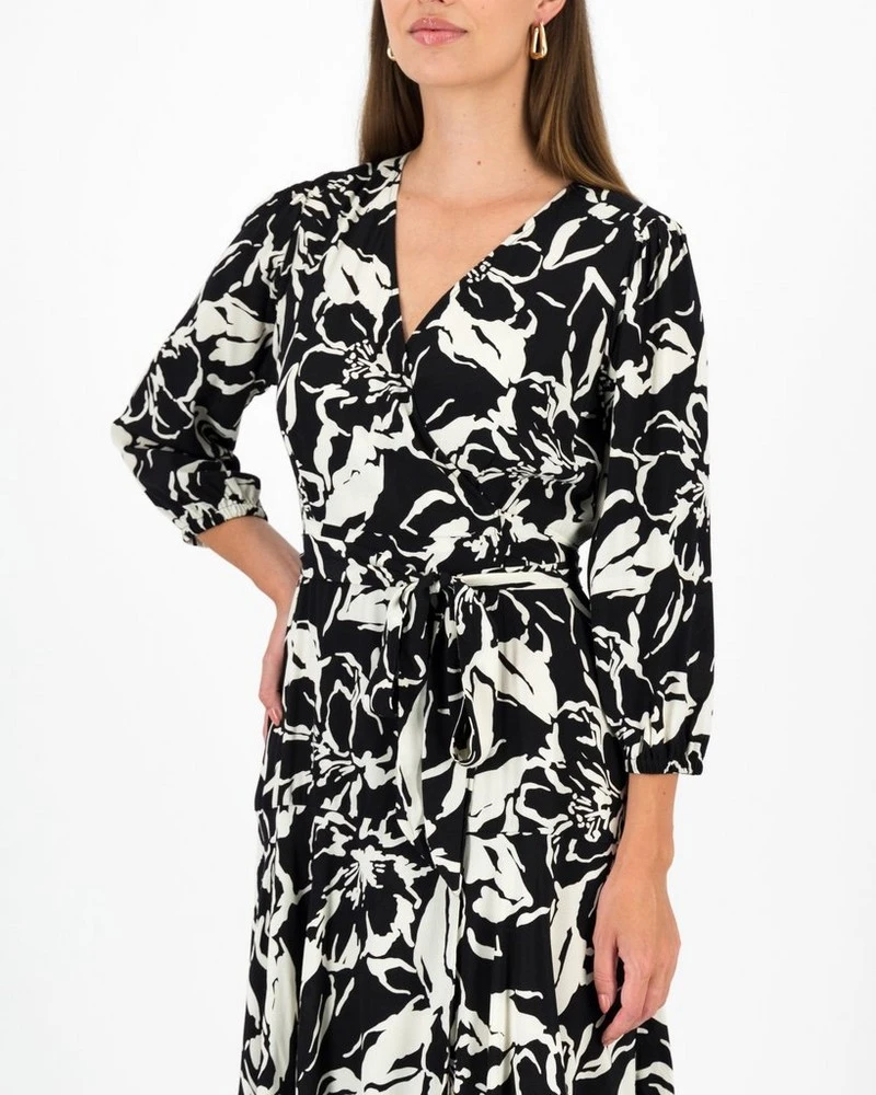 Alaia Printed Wrap Dress 6 Alaia Printed Wrap Dress - Image 4