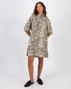 Sasha Trapeze Shirt Dress