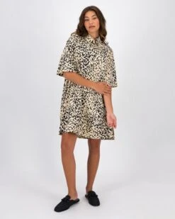 Sasha Trapeze Shirt Dress -Fashion General Store 104520125 C23 3