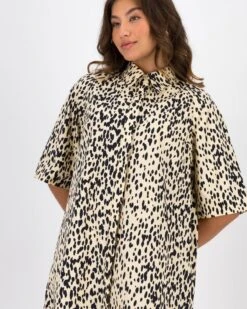 Sasha Trapeze Shirt Dress -Fashion General Store 104520125 C23 4