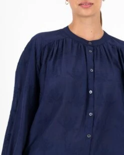 Lydie Embroidered Button Through Shirt -Fashion General Store 104615302 C57 4
