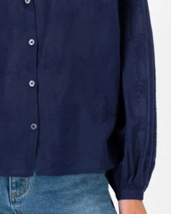 Lydie Embroidered Button Through Shirt -Fashion General Store 104615302 C57 5