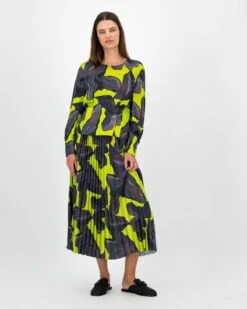 Masego Printed Pleated Skirt -Fashion General Store 104615351 C99 3
