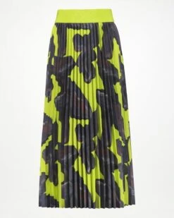 Masego Printed Pleated Skirt -Fashion General Store 104615351 C99 6