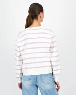Anais Stripe Cardigan -Fashion General Store 104620067 C52 3