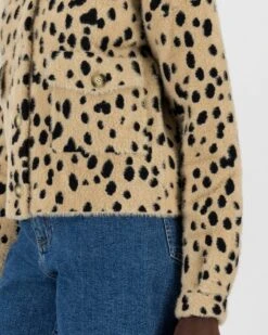 Leelee Two-tone Knitwear Cardigan 12 Leelee Two-tone Knitwear Cardigan -Fashion General Store 104620096 C23 5