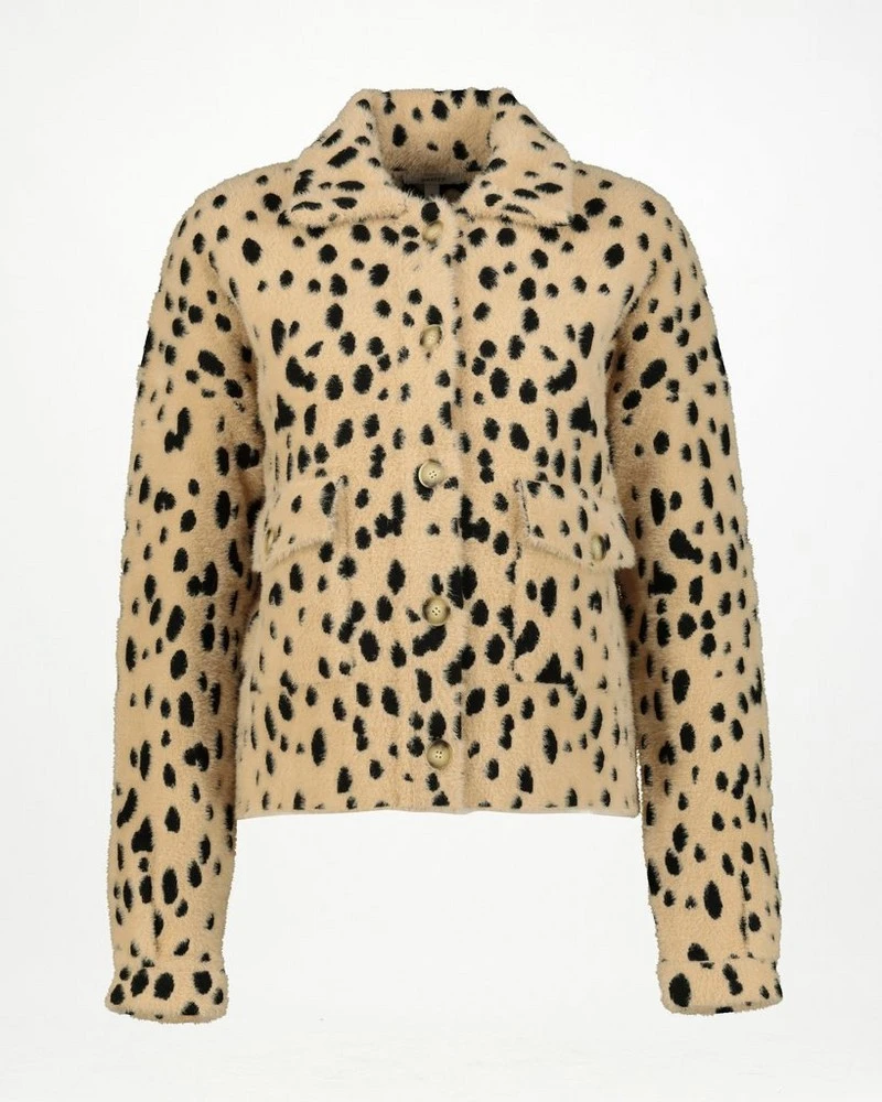 Leelee Two-tone Knitwear Cardigan 8 Leelee Two-tone Knitwear Cardigan - Image 6