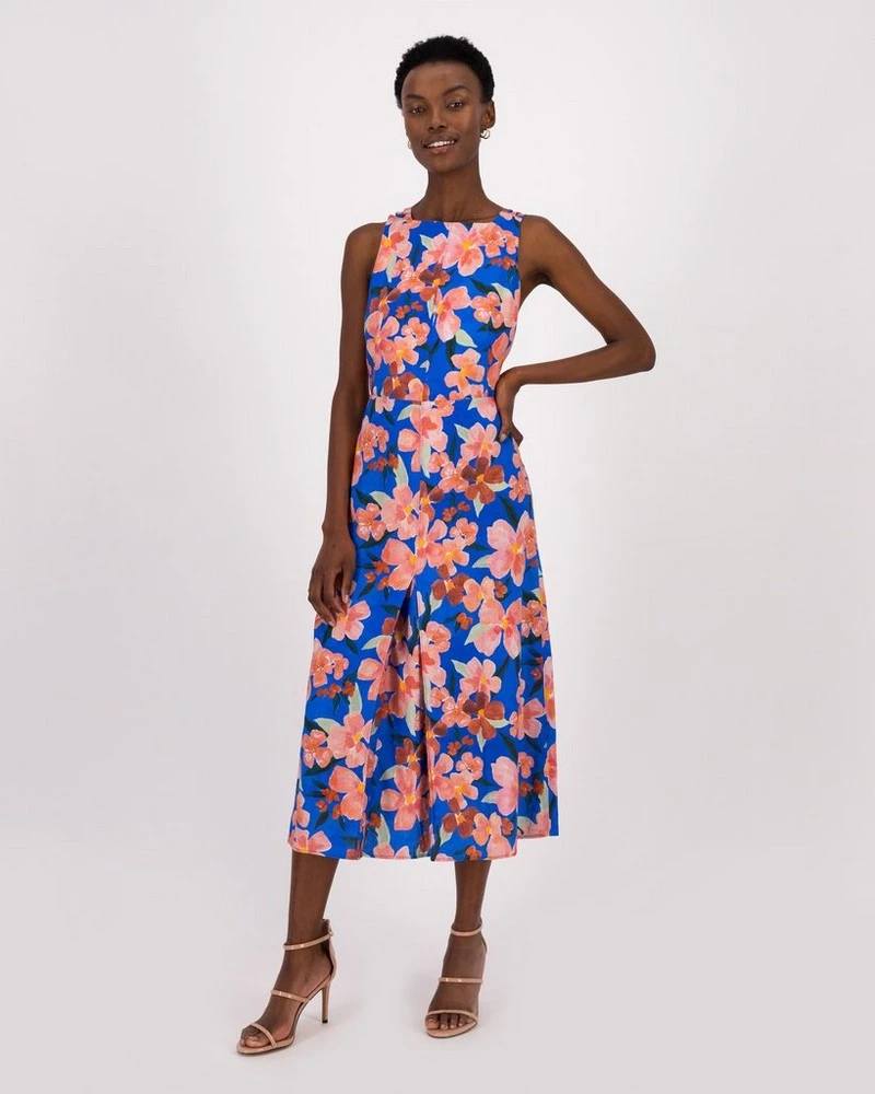 Gianna Printed Strap Detail Dress 3 Gianna Printed Strap Detail Dress