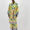 Porsha Brights Border Print Gown -Fashion General Store 104655074 C99 1