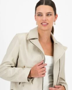 Mai Biker Leather Jacket -Fashion General Store 104655178 C11 4