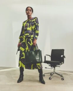 Linnea Printed Long Sleeve Blouse