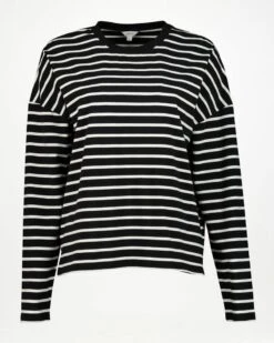 Emmett Stripe Long Sleeve Top -Fashion General Store 104685099 C01 6
