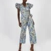 Leia Cropped Wide-Leg Jumpsuit -Fashion General Store 104690108 C99 1