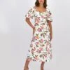Karen Printed Dress -Fashion General Store 104705067 C99 1