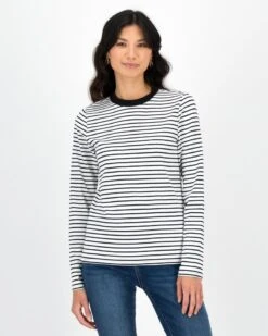 Erin Stripe Long Sleeve Tee