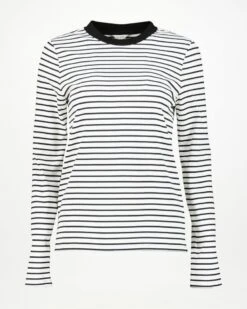 Erin Stripe Long Sleeve Tee -Fashion General Store 104815140 C01 6