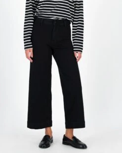 Reign Cropped Wide Leg Denim