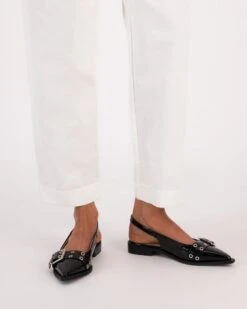 Halle Buckle Slingback Mule -Fashion General Store 104825116 C01 7