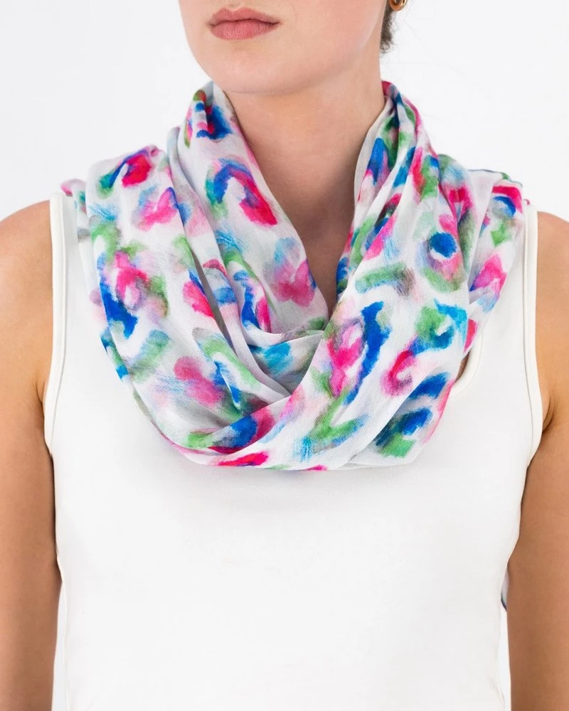 Skyler Animal Print Scarf 4 Skyler Animal Print Scarf - Image 2