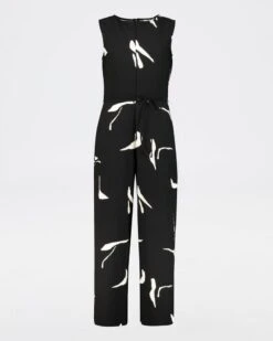 Stephany Printed Plisse Jumpsuit -Fashion General Store 104850512 C01 5