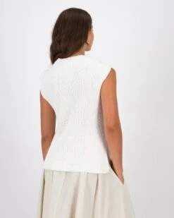 Kent Sleevless Knitwear Vest -Fashion General Store 104860218 C10 4