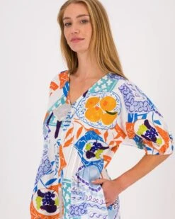 Lebo Printed Playsuit -Fashion General Store 104870168 C99 4