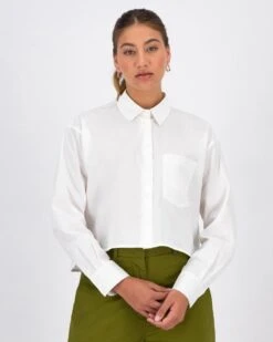 Evelyn Cropped Shirt