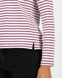 Erin Striped Long Sleeve Top -Fashion General Store 104930552 C33 5