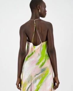 Cora Printed Sateen Sheath Dress -Fashion General Store 104940122 C99 5