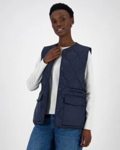 Sienna Quilted Gilet -Fashion General Store 104945099 C54 5