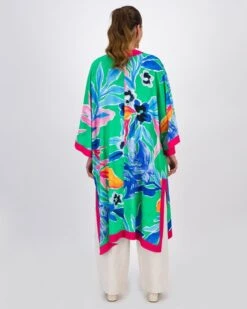 Sameera Long Floral Kimono -Fashion General Store 104960247 C99 3