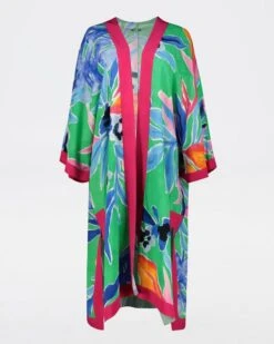 Sameera Long Floral Kimono -Fashion General Store 104960247 C99 6