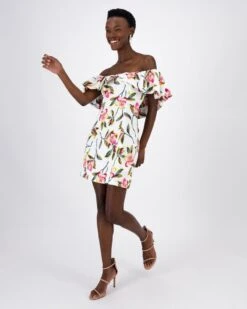 Margot Short Printed Dress 8 Margot Short Printed Dress -Fashion General Store 105000161 C99 3