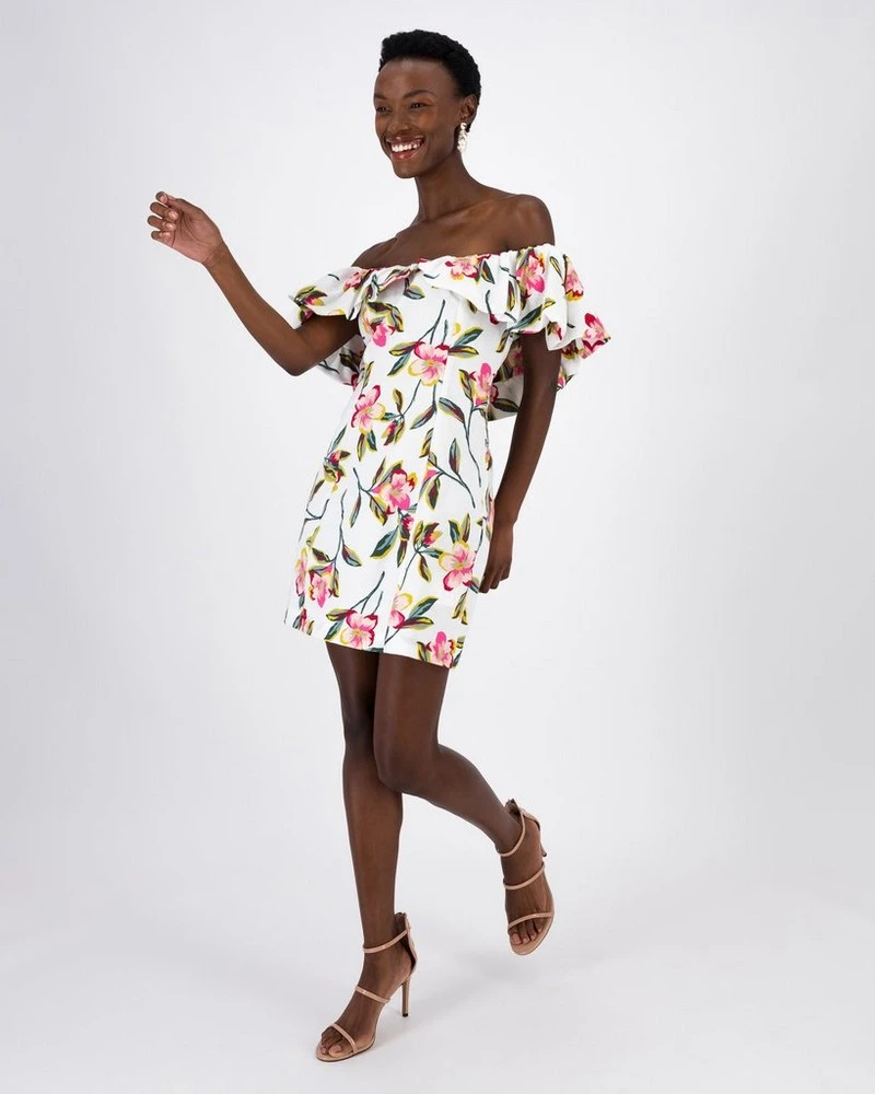 Margot Short Printed Dress 5 Margot Short Printed Dress - Image 3