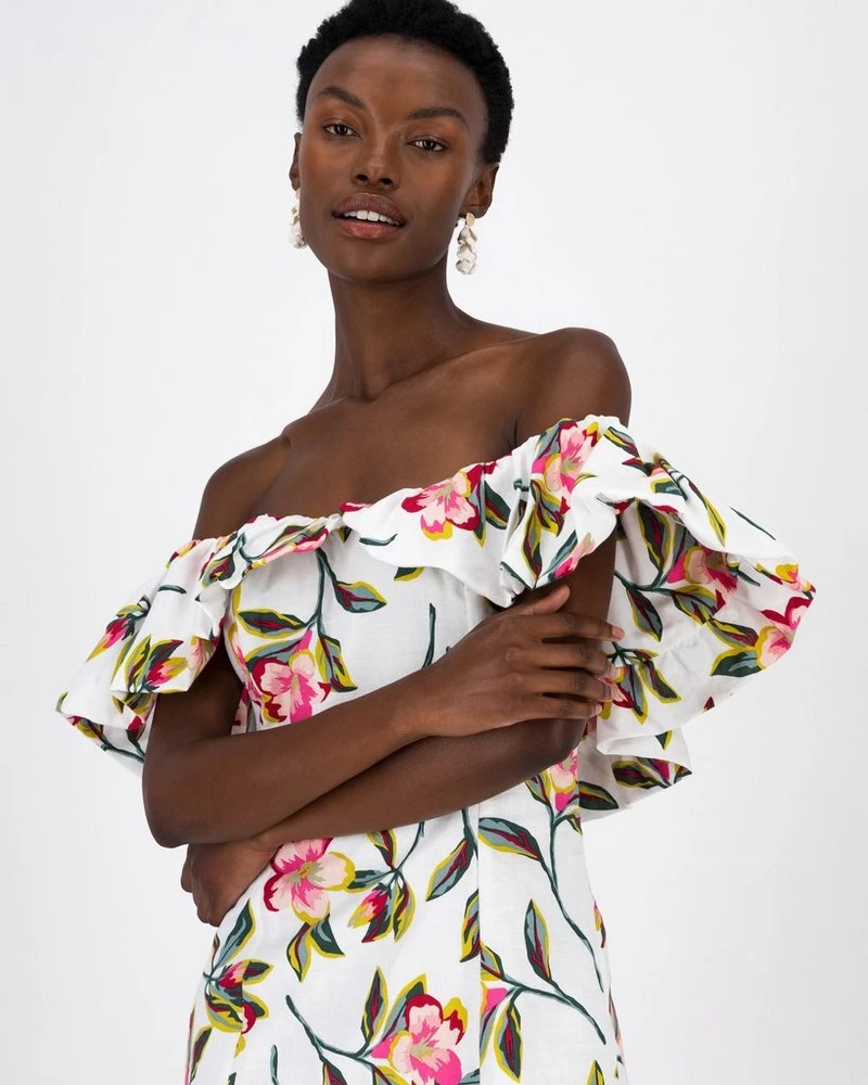 Margot Short Printed Dress 6 Margot Short Printed Dress - Image 4