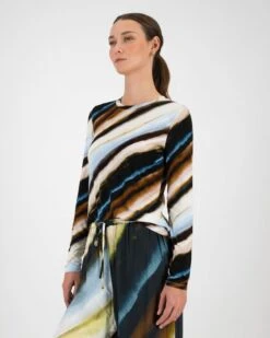 Zikhona Stripe Top