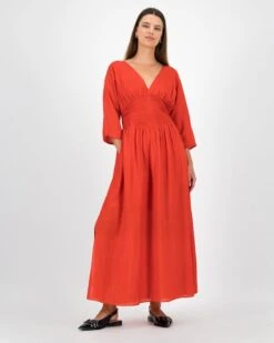 Shani Waist Detail Maxi Dress