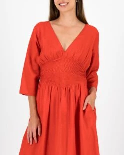 Shani Waist Detail Maxi Dress -Fashion General Store 105015287 C27 4