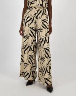 Winni Printed Crinkle Pant