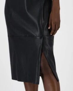 Zonke Faux Leather Dress -Fashion General Store 105030071 C01 5