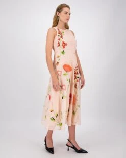 Nia Embroidered Sheer Dress -Fashion General Store 105030114 C34 2