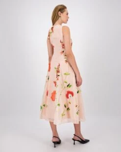 Nia Embroidered Sheer Dress -Fashion General Store 105030114 C34 3