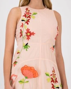 Nia Embroidered Sheer Dress -Fashion General Store 105030114 C34 4