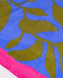 Lindsey Leaf Silk Scarf -Fashion General Store 105035069 C54 3