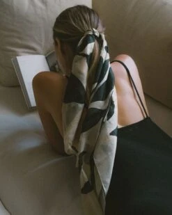 Kim Rectangular Silk Scarf