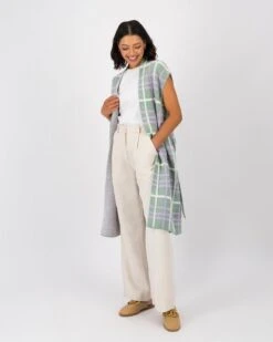 Stacey Check Kimono -Fashion General Store 105065065 C69 2