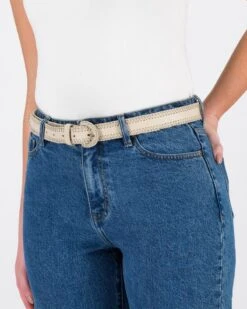 Marlie Braided Leather Belt