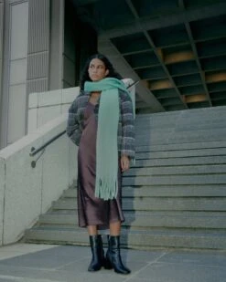 Lucy Sateen Strappy Slip Dress